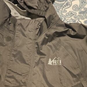 REI Co-op Kids' Gray Raincoat